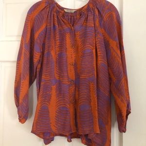 Colorful Tucker Blouse. It’s PRECIOUS!!!